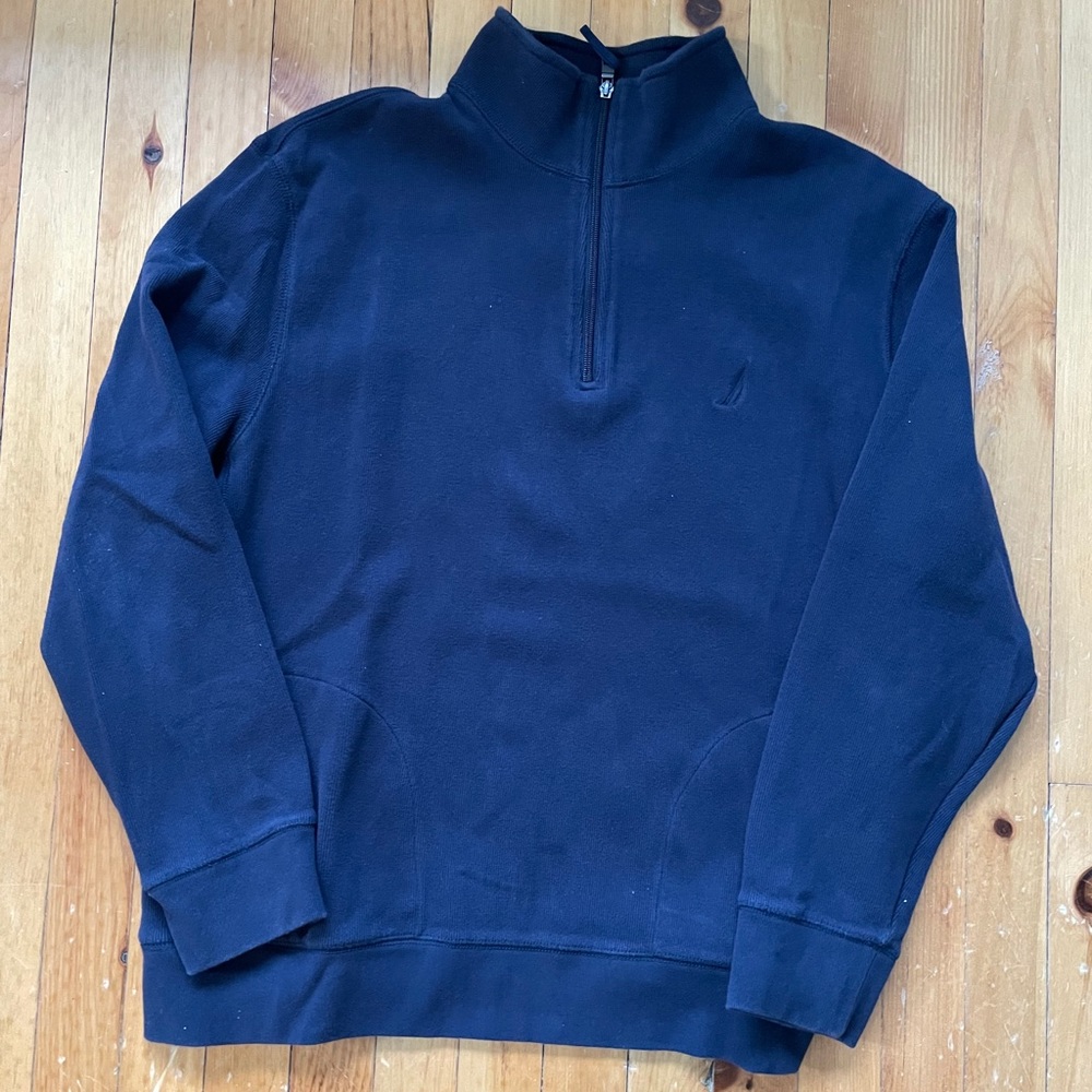 Nautica Navy Blue XXL sweater/sweatshirt